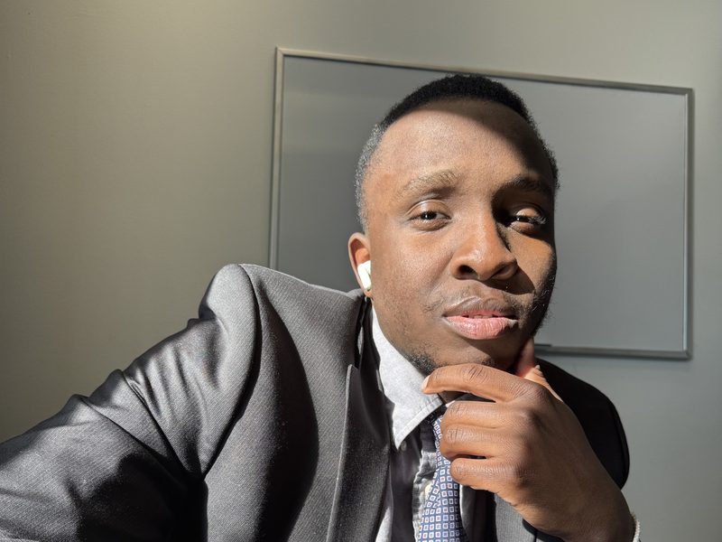 A 254 Marketing team member at his desk